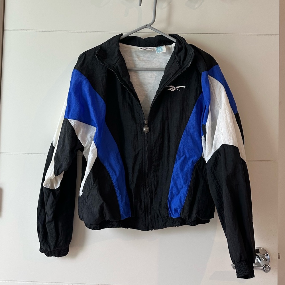 VINTAGE REEBOK WINDBREAKER WITH ZIPPER